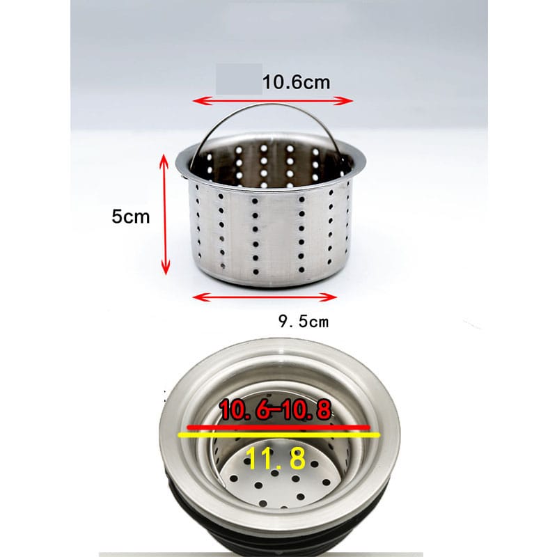 Culinariq Sink drain screen H Kitchen Sink Garbage Filter